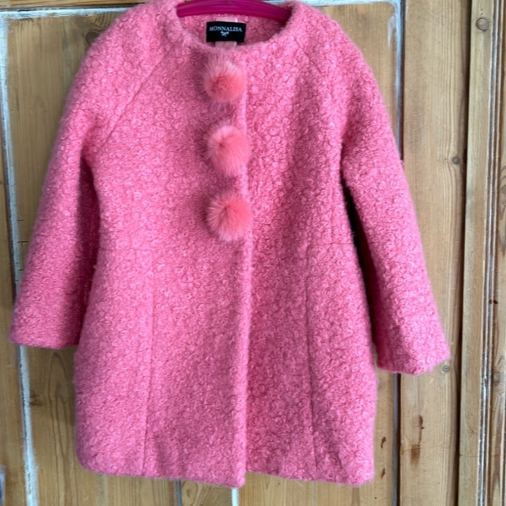 Monnalisa jacket size 6.